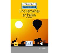 Cinq semaines en ballon - Livre + audio online