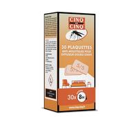 CINQ SUR CINQ Refill Pads for Electric Mosquito Killer - 30 Pads, 8 Hours - Indoor Protection, 30 m³