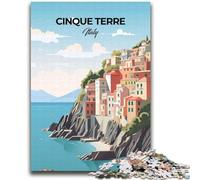 Cinque Terre 2000 Piece Jigsaw Puzzles for Teenagers,Educational Games Home Decoration Suitable for Desktop Decoration (70X100cm)