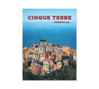 Cinque Terre Corniglia,Puzzle 1000 Pieces Wood Puzzle Adult Children'S Educational Toy Family Decompression Game(75x50cm)-BK67