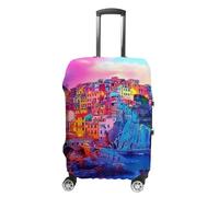 Cinque Terre Manarola Italy Luggage Cover Protector Travel S
