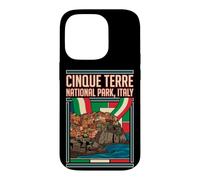 Cinque Terre National Park Italy Flag Vintage Travel Art Case for iPhone 14 Pro