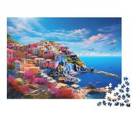 Cinque TerreJigsaw Puzzles 1000 Pieces for Adults Puzzle Educational GamesBeautiful Island
