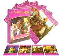 CINROPE Cartas de Oraculos en Español, 44 Spanish Lovers Romance Oracle Cards, Angel Oracle Cards, Ideal for Learning, Daily Readings, Healing