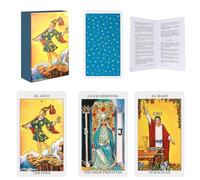 CINROPE Cartas de Tarot en Español: Spanish Tarot Cards, Originales Cartas Tarot con Guia para Principiantes - Cartas de Tarot