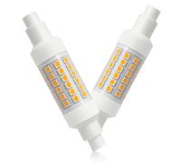 Cinsenten R7s LED Bulb 78mm 8W/880LM, 60W 80W R7s J78 Linear Halogen Lamp Replacement, J Type Double Ended Base for Security Floodlight Wall Lamp Warm White 3000K 230V Non-Dimmable (Warm White)