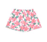 Cinvik Boxer Shorts Womens Pyjama Bottoms Soft Brethable Cotton Animal Pink Flower Print Shorts Sleepwear Elastic Waist Ladies Short Pants 1 Pcak Large