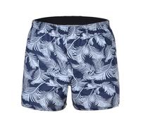 Cinvik Mens Cotton Boxers Shorts Graphic Sleeping Boxers Hidden Button Fly Elastic Waist Loose Boxers for Men L