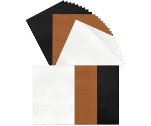 Cinvo 30 Pack Leather Print Card Stock Engraved A4 Thick Cardstock Paper Poster Boards Thick Paper Sheets for Notebook Cover Cardmaking Scrapbook Signs Party Decor DIY Craft (21x28cm, 3 Colors)
