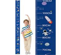 CINY Height Growth Chart for Kids Height Measure Wall Chart , Astronaut in space Wall Decals Measure Stickers, with full adhesive backing, Accurate Measurement Child Growth Chart for children