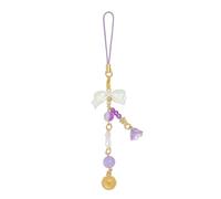 cioatu 1-4PCS Cute Phone Charms Aesthetic Y2K Cell Phone Charms Strap Pink Strawberry Butterfly Star PhoneCharm Y2K Accessories for Bag Keychain Airpods Camera Pendants Decor (Purple)