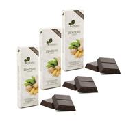 Ciokarrua Gluten and Lactose Free Ginger Chocolate - 3 x 100 Grams