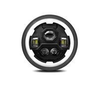 CIOKFCKIOG 7 Inch LED Headlight Round Headlight with Hi/Lo Beam DRL and Amber Turn Signal for Cars Motorcycles Waterproof IP67 2 Pack DRL plug and play headlight(1PCS)