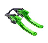 CIOKFCKIOG for Aprilia for Tuono for V4R for Factory 2011 2012 2014 2015 2016 CNC Parking Handle Clutch Brake Lever Motorcycle Accessories Motorcycle Short Brake Clutch Levers(Green)