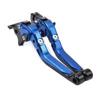 CIOKFCKIOG Motorcycle Brake Lever for Zontes for G1-125 for ZT125-U 125 U1 Z2 U125 Clutch Adjustable Folding Extendable Levers Left Right Leaver Motorcycle Short Brake Clutch Levers(Blue Black)