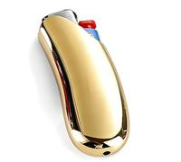 Ciomszan Metal Curved Lighter Case Cover for BIC Full Size