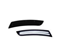 CIONIGKTWO For Chevy For Camaro LS LT SS ZL1 Car Front Rear Bumper Turn Signal Lights Car Rear Tail Light(2pcs Rear White)