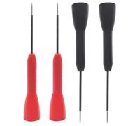 Cionyce 2mm Extended Needle Test Probes, 4 Pack Non-Destructive Insulation Wire Piercing Needles, 600V/10A Extra Thin Electrical Needle multimeter Probes for Leads tl71 tl75