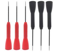 Cionyce 2mm Extended Needle Test Probes, 6 Pack Non-Destructive Insulation Wire Piercing Needles, 600V/10A Extra Thin Electrical Needle multimeter Probes for Leads tl71 tl75