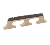 Cionyce 5-String Banjo Bridge, Ebony and Maple Bridge for Banjolele, Enhanced Acoustic ResonanceUniversal Fit Banjo Parts Replacement