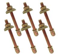 Cionyce 6 Pcs Bed Frame Hardware Connector Kit, M8x100 mm Furniture Hardware Kit for Secure Bed Frame and Furniture Assembly, Ideal for Solid Wood Beds, Office Desks, Wardrobes