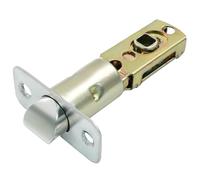Cionyce Tubular Mortice Latch, Passage Door Latch, Adjustable Square Latch Size 60/70mm, Replacement Entry Latch for Lever Door Handles, Internal Door Handles
