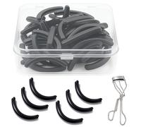 Cioohan Compatible with Tweezerman Eyelash Curler Refills,28，80，100 Pack Silicone Eye Lash Curlers Refill Pads Compatible with Tweezerman Eyelash Curler.