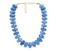 CIOOU Chunky Beaded Necklace for Women Large Big Bead Choker Necklaces Trendy Boho Bold Statement Beads Neck Summer Jewelry Accessories, XL, Acrylic, No Gemstone