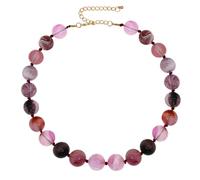 CIOOU Chunky Big Beaded Necklace for Women Adjustable Large Colored Beads Choker Necklaces Boho Round Bead Statement Jewelry Gift, XL, Acrylic, No Gemstone