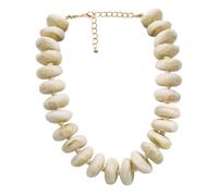 CIOOU Chunky Oversized Beaded Necklace for Women Large Irregular Multi-Color Bead Choker Necklaces Big Bold Statement Beads Neck Jewelry, Adjustable, arylic, No Gemstone