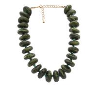 CIOOU Chunky Oversized Beaded Necklace for Women Large Irregular Multi-Color Bead Choker Necklaces Big Bold Statement Beads Neck Jewelry, Adjustable, arylic, No Gemstone