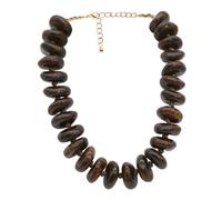 CIOOU Chunky Oversized Beaded Necklace for Women Large Irregular Multi-Color Bead Choker Necklaces Big Bold Statement Beads Neck Jewelry, Adjustable, arylic, No Gemstone