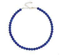 CIOOU Semi Precious Natural Stone Beaded Choker Necklace for Women Amazonite Turquoise Gemstone Pearl Strand Necklace, Stone, Emerald