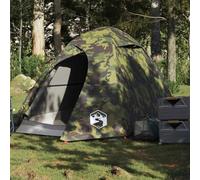 CIOURSTO Camping Tent for 2-4 Person - Waterproof and Windproof, Fishing Tent, With E - Port Interface and Detachable Rainfly, For Camping, Hiking, and Backpacking trips (2-Person)