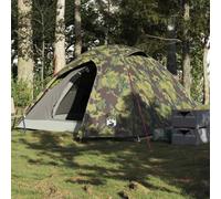 CIOURSTO Camping Tent for 2-4 Person - Waterproof and Windproof, Fishing Tent, With E - Port Interface and Detachable Rainfly, For Camping, Hiking, and Backpacking trips (4-Person)