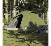 CIOURSTO Camping Tent for 2-4 Person - Waterproof and Windproof, Fishing Tent, With E - Port Interface and Detachable Rainfly, For Camping, Hiking, and Backpacking trips (3-Person)