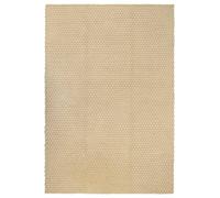 CIOURSTO Heavy Rope Woven Rug, Rectangular Cotton, Easy to Use and Versatile for Living Room or Bedroom (120 x 180 cm)