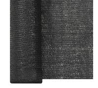 CIOURSTO Privacy Net, HDPE, Breathable Modern Design, Ultraviolet and Proof for Gardens, Balconies, and Patios (Black)