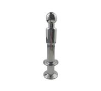 CIP Spray Ball Swivel for 1.5" Tank Triple Clamp to 2" Cleaning Ball Compatible with Tri Clamp, SS304 Stainless Steel