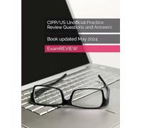 CIPP/US Unofficial Practice Review Questions and Answers