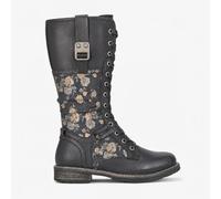 Cipriata Abela Memory Foam Womens Boots | Boots | Black/Floral | UK Size 7