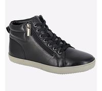 Cipriata Adalia Chic Designer Fashion Twin Zip Ankle Boot Womens Black