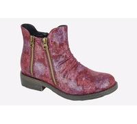 Cipriata Agatina Womens Ankle Boots | Boots | Burgundy | UK Size 4