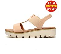 Cipriata Aladina Wedge Sandal Womens | Sandals | Nude Patent | UK Size 3