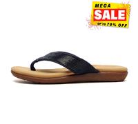 Cipriata Alcee Diamante Womens Designer Slip On Summer Sandal Navy