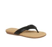 Cipriata Alcee Diamante Womens | Sandals | Black | UK Size 8