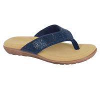 CIPRIATA ALCEE L672 Ladies Diamante Jewelled Toe Post Summer Smart Mule Sandals