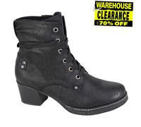 Cipriata Aleandra Womens Fashion Designer Dress Formal Ankle Boots Black