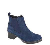 Cipriata Alessina Ladies' Suede Zip Up Heeled Ankle Chelsea Boots