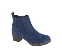 Cipriata L541 ALESSINA Real Suede Ankle Boot (Navy Real Suede, UK Footwear Size System, Adult, Women, Numeric, Medium, 5)